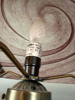 GLOBO - Lampe à poser, fin du XXe siècle, en verre marbré ro… (photo 2)