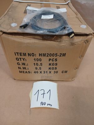 Lot de 100 câbles HDMI Comprenant 100 câbles HDMI vers HDMI …