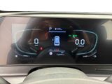 the dashboard of a car with a digital display on it
