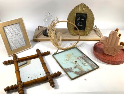 a lot of items that are sitting on a table