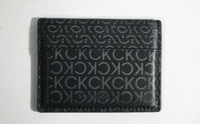 CALVIN KLEIN Porte carte noir