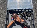 a tool box with tools in it on the ground