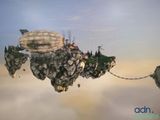a picture of a flying object in the sky