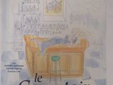 Affiche de cinéma française pour « Le Comptoir », représentant un chat endormi sur un canapé