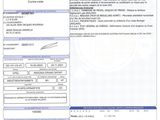 a close up of a sheet of paper with information on it