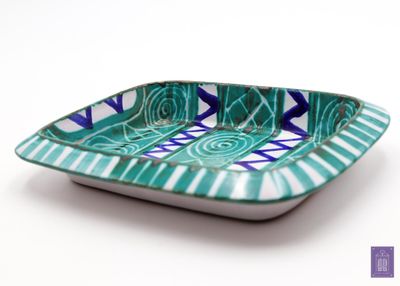 Robert PICAULT (1919-2000) Vide-poche en céramique émaillée … - Photo 1