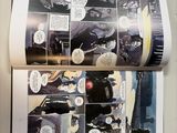 a picture of a page in a comic book on a table
