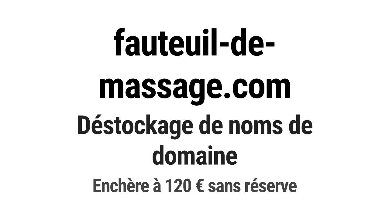 Destockage & Invendus