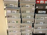 a lot of boxes that are stacked on top of each other