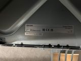 a close up view of the back of a laptop