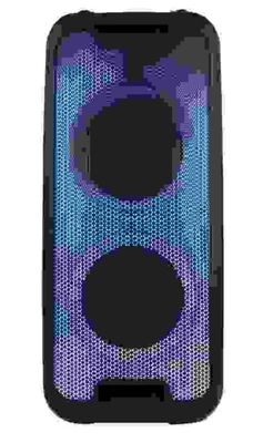 un gros plan d'un téléphone portable muni d'un haut-parleur
