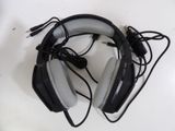 a pair of headphones that are on a table
