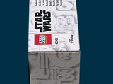a box with a lego star wars logo on it