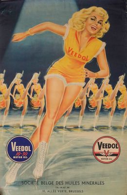 VEEDOL MOTOR OIL- « société Belge des huiles minérales ». 19…