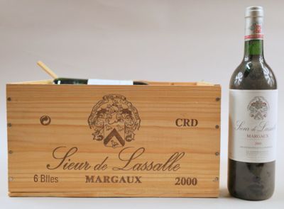 5 B. Sieur de Lassalle. Margaux 2000.