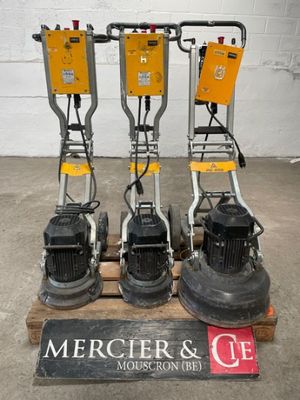 Husqvarna - Lot DE 3 Surfaceuses Ponceuses DE Sol Beton 230v…