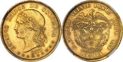 a gold sovereign coin with the head of a woman in profile