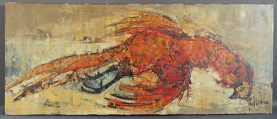 Joël DABIN (1933-2003) Le faisan.