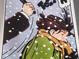an image of a comic book with a picture of a man holding a baseball bat