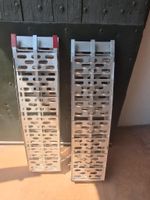 Une paire de rampe en aluminium pliable