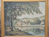une image d'un tableau sur le mur d'une maison