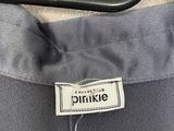 a close up of a shirt with a label on it