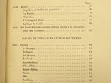 a book with a list of french food on it