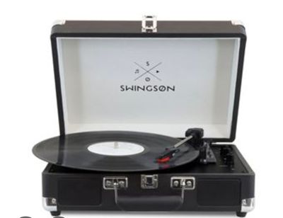 Platine vinyle Swingson On Stage BT + Noir