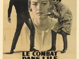 affiche de cinéma française pour « Le contre-bat dans l'lie »