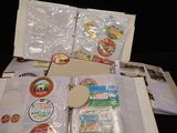 a lot of food items in a box on a table