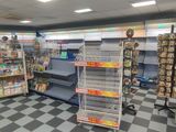 a store with a checkered floor and a checkerboard floor