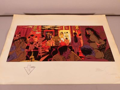 D'après Van Hamme (1939). Largo Winch. - Photo 1