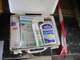 a box with a lot of items inside of it