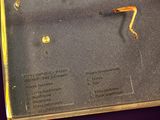 a picture of a lizard that is on display in a glass case