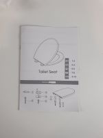 Abattant de toilettes - Forme ovale standard - Blanc - Avec … (photo 3)