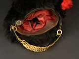 an image of a hat with a chain around it
