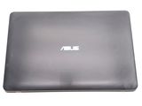 the back of a laptop with the asus logo on it