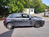 a car that is parked on the side of the road