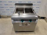 an image of a commercial fryer sitting on top of a counter