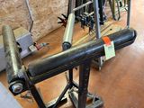 an image of a bike being worked on in a workshop
