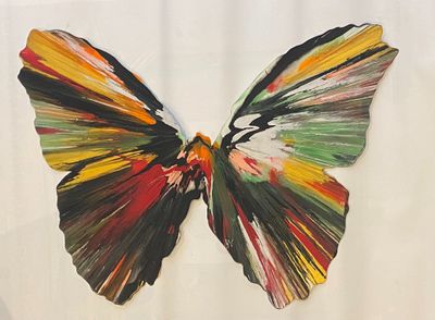 Damien Hirst (Né en 1965-) Butterfly Spin, 2009 Acrylique su…