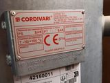 a label on the back of a water heater that says cordivari