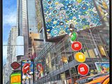 a picture of a picture of a busy street in new york city
