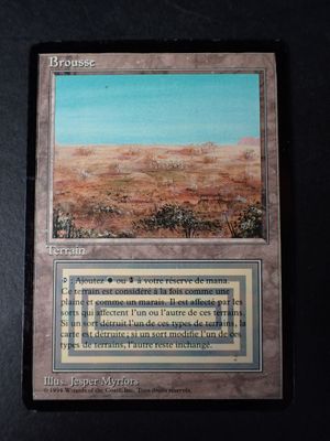 un gros plan d'une carte illustrée d'un paysage désertique