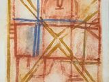 une image représentant le dessin d'un homme à une fenêtre