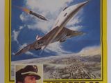 L'affiche du film « Airport 80 » est accrochée au mur.