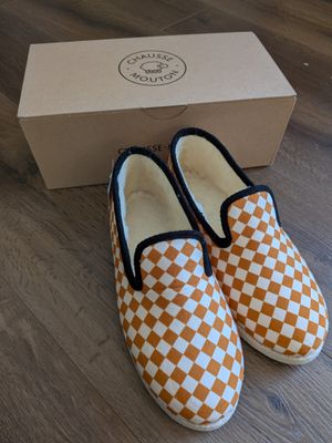 Paire de charentaises de marque CHAUSSE MOUTON