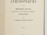 un livre ouvert sur une surface blanche avec un titre en noir et blanc