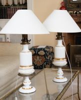 - Lampe en porcelaine de forme balustre Haut : 33 cm (photo 2)