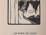 an image of a book with a picture of a person in a window